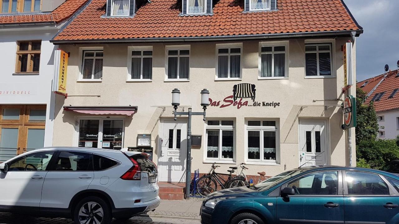 Das Sofa Restaurant-Hotel-Spaetkauf Greifswald Extérieur photo